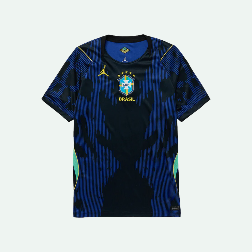 Brazil 26 Stadium Away Kids Jersey