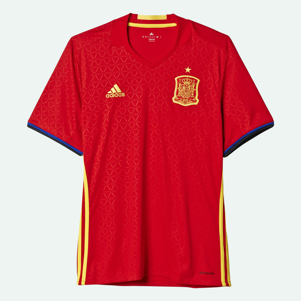 Spain 16 Home Jersey