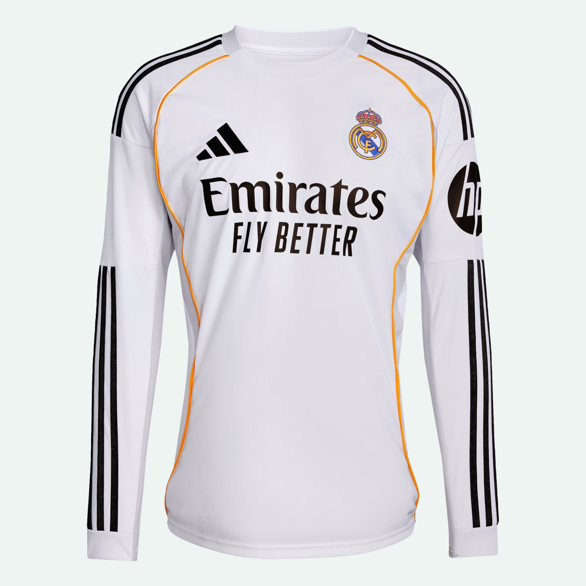 Real Madrid 25/26 Long Sleeve Home Jersey