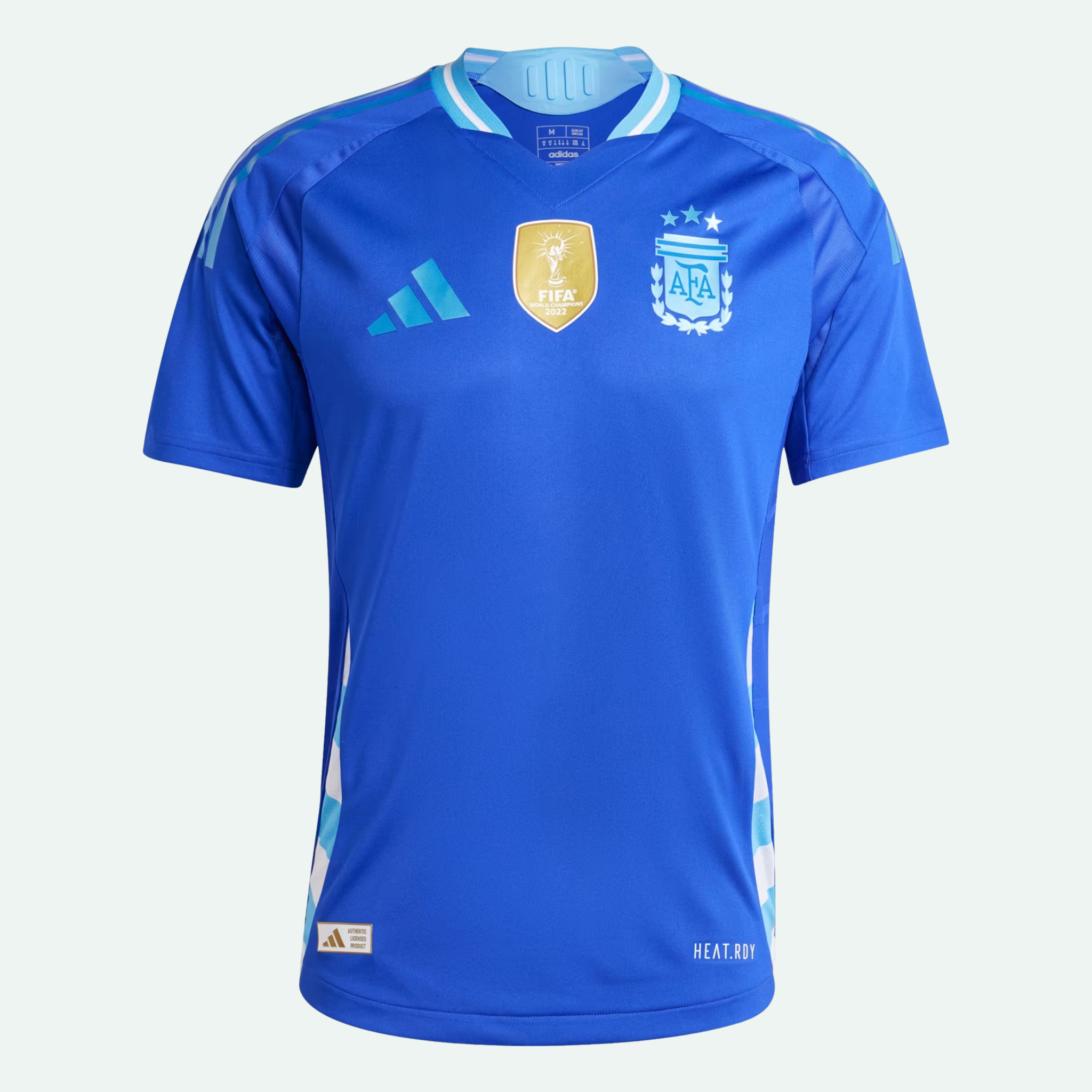 Argentina 24 Away Authentic Jersey