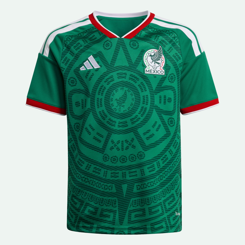 Mexico 26 Home Kids Jersey