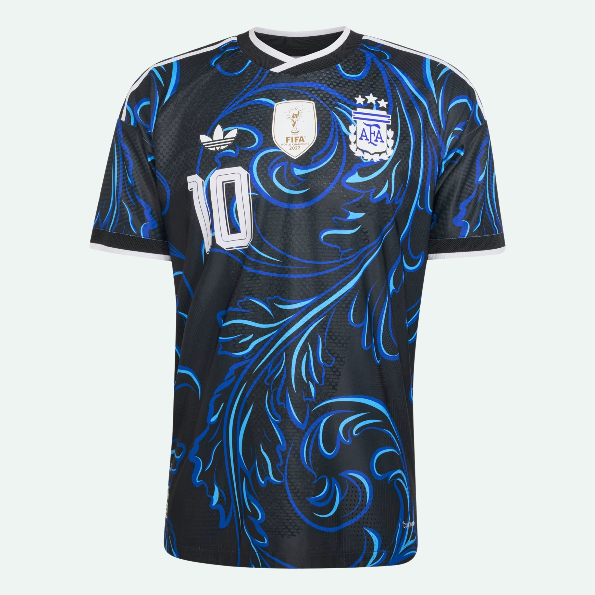 Argentina 26 Away Authentic Messi Jersey