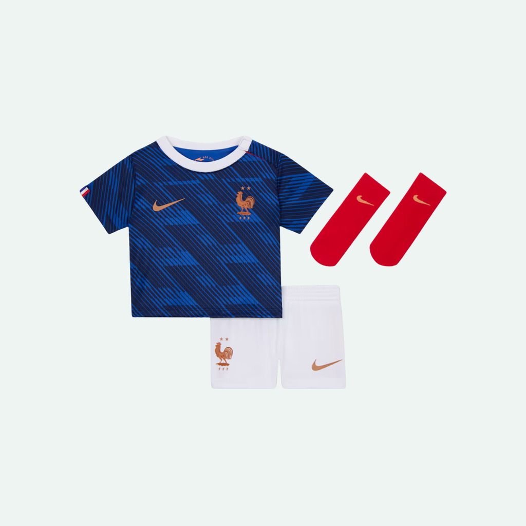 France 26 Stadium Home Baby Kit