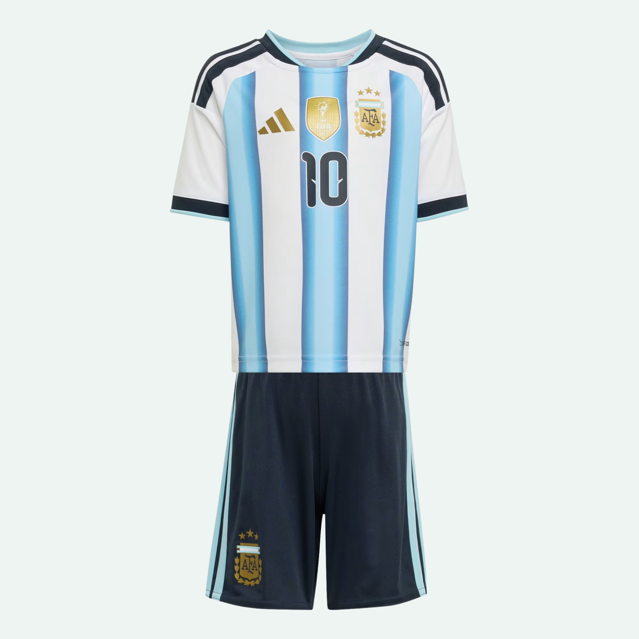Argentina 26 Home Messi Kids Set