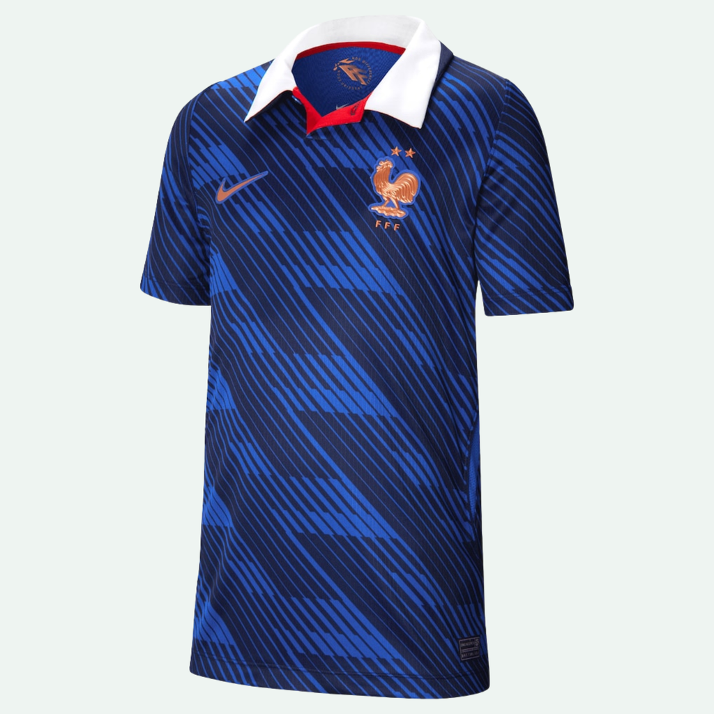 France 26 Stadium Home Kids Jersey