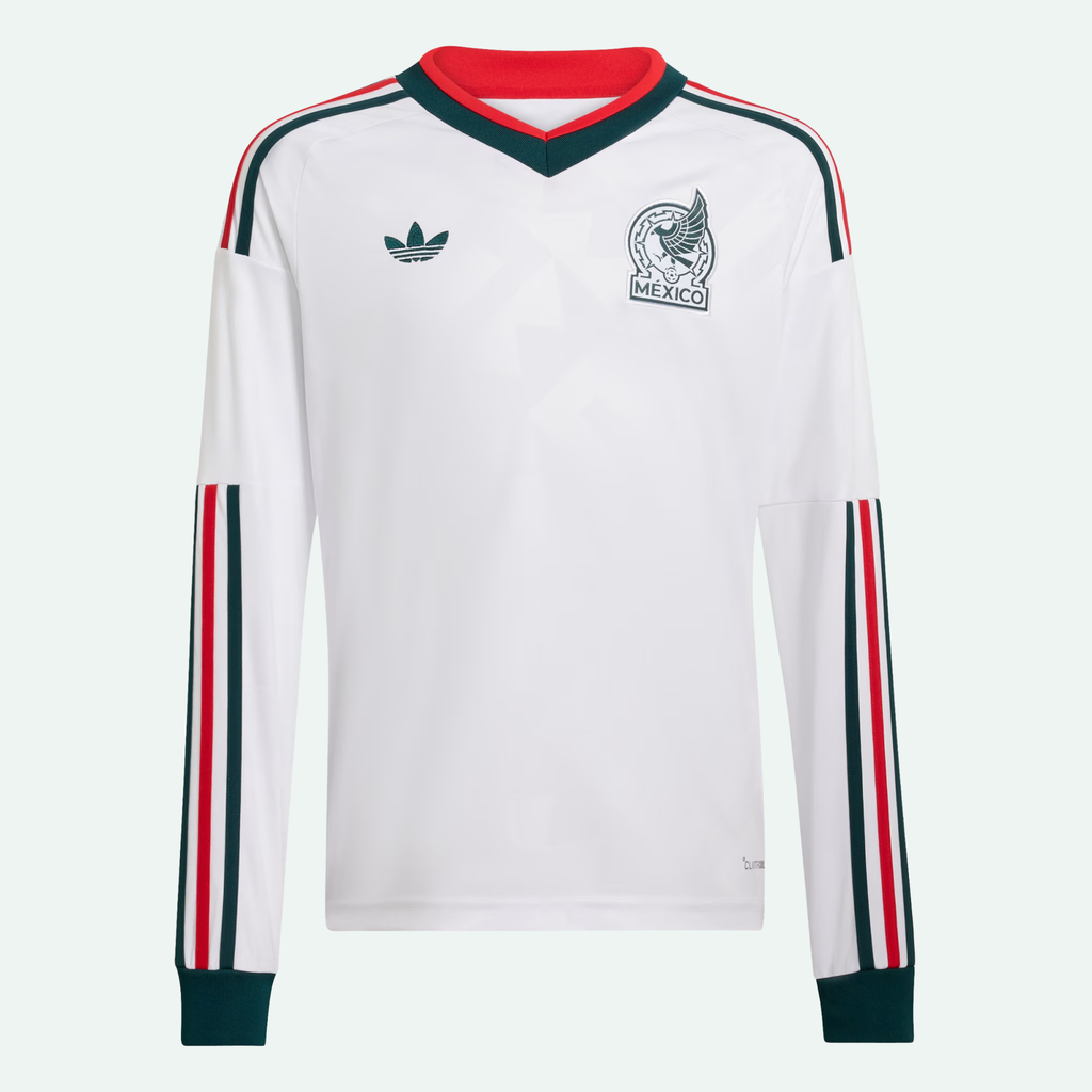 Mexico 26 Away Long Sleeve Kids Jersey