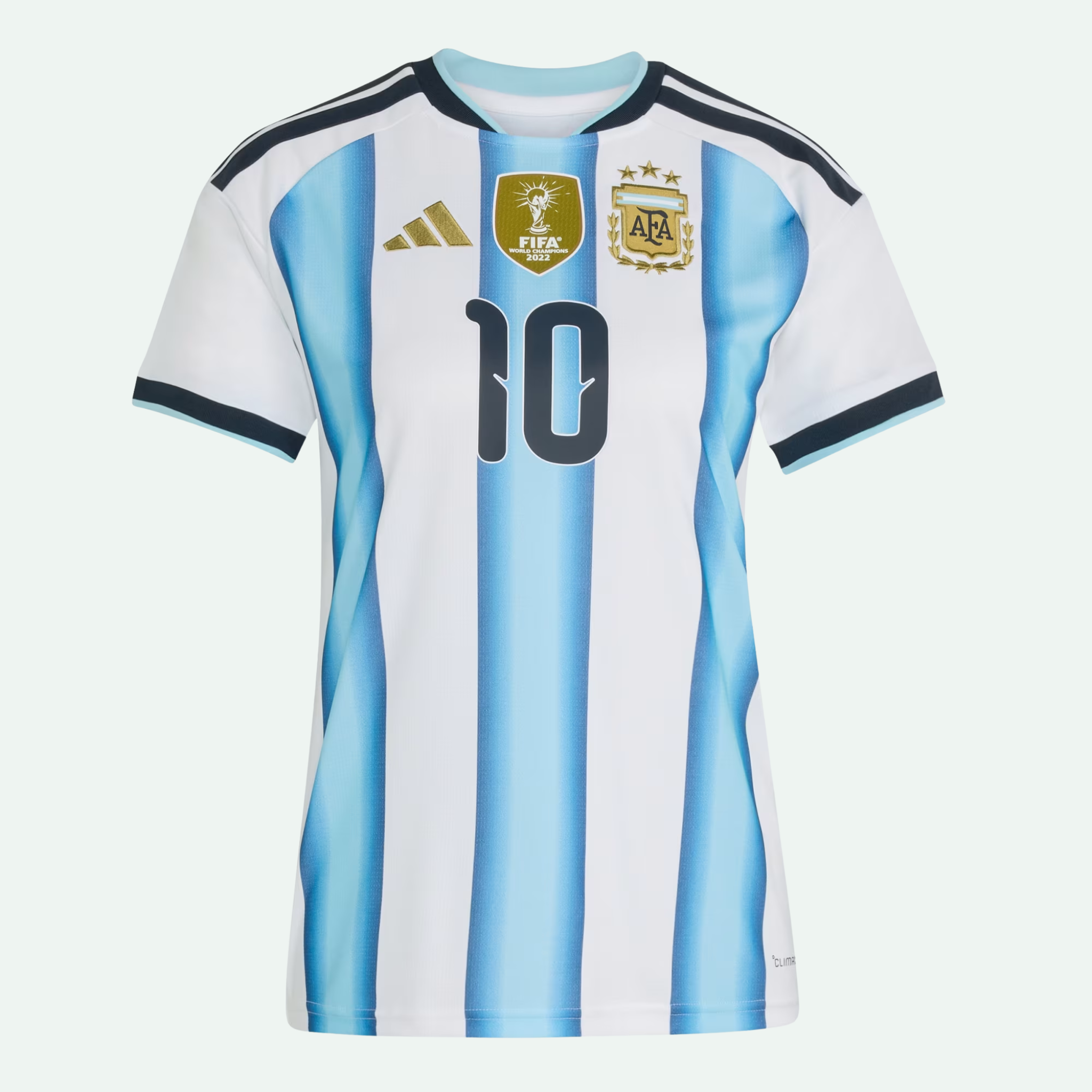 Argentina 26 Home Messi Women's Jersey
