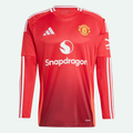 Manchester United 24/25 Home Long Sleeve Jersey