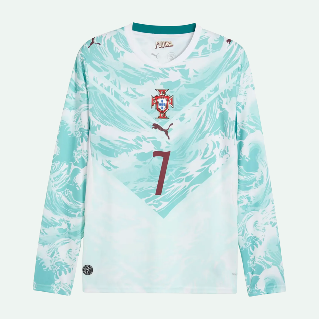 Portugal 26 Away Ronaldo Long Sleeve Jersey