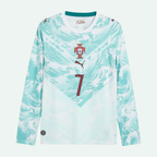 Portugal 26 Away Ronaldo Long Sleeve Jersey