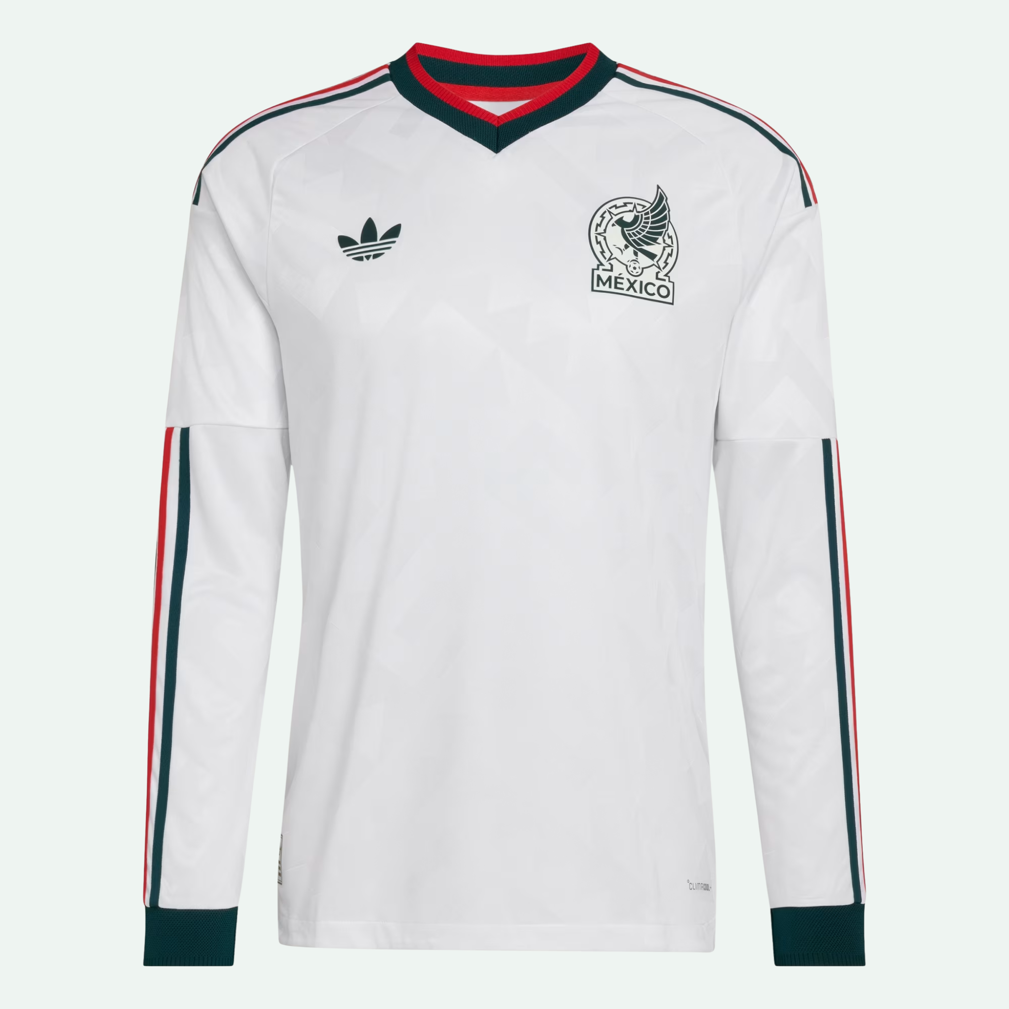 Mexico 26 Away Authentic Long Sleeve Jersey