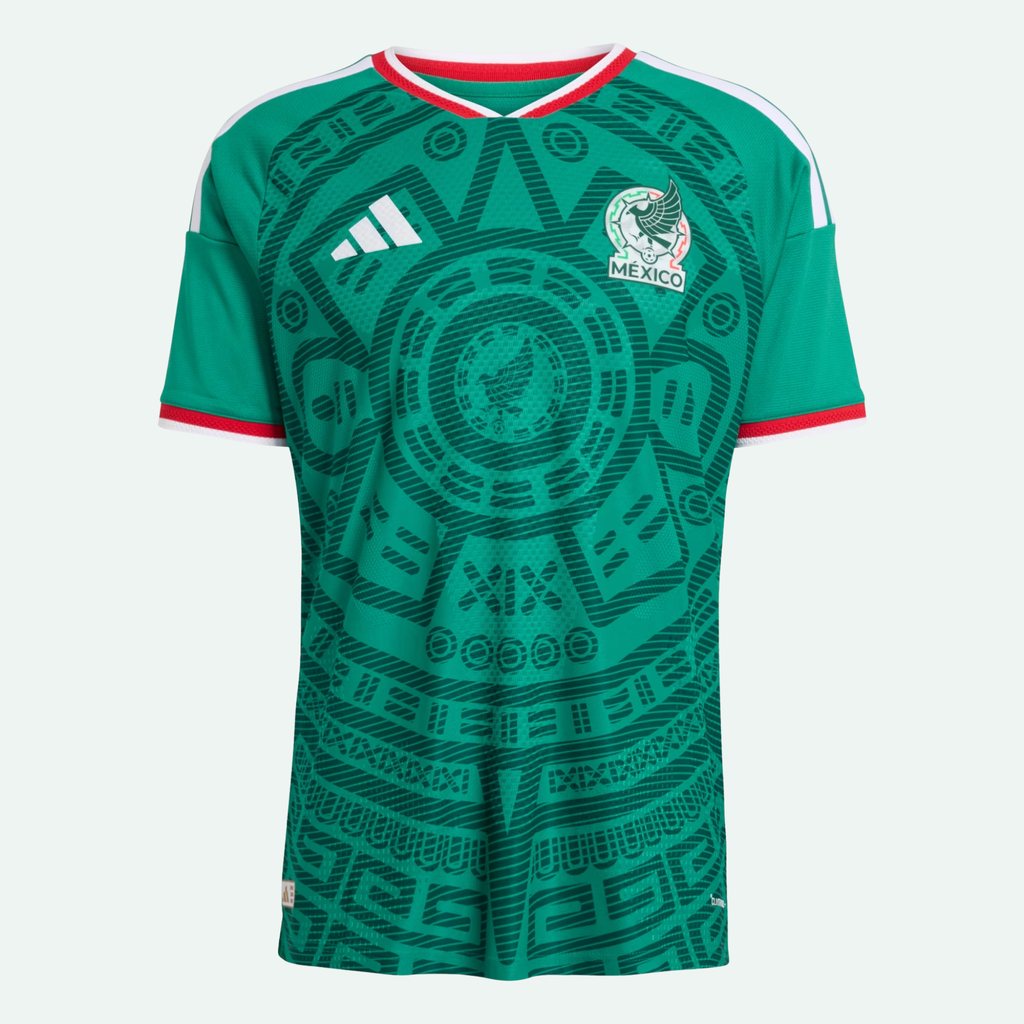 Mexico 26 Home Authentic Jersey