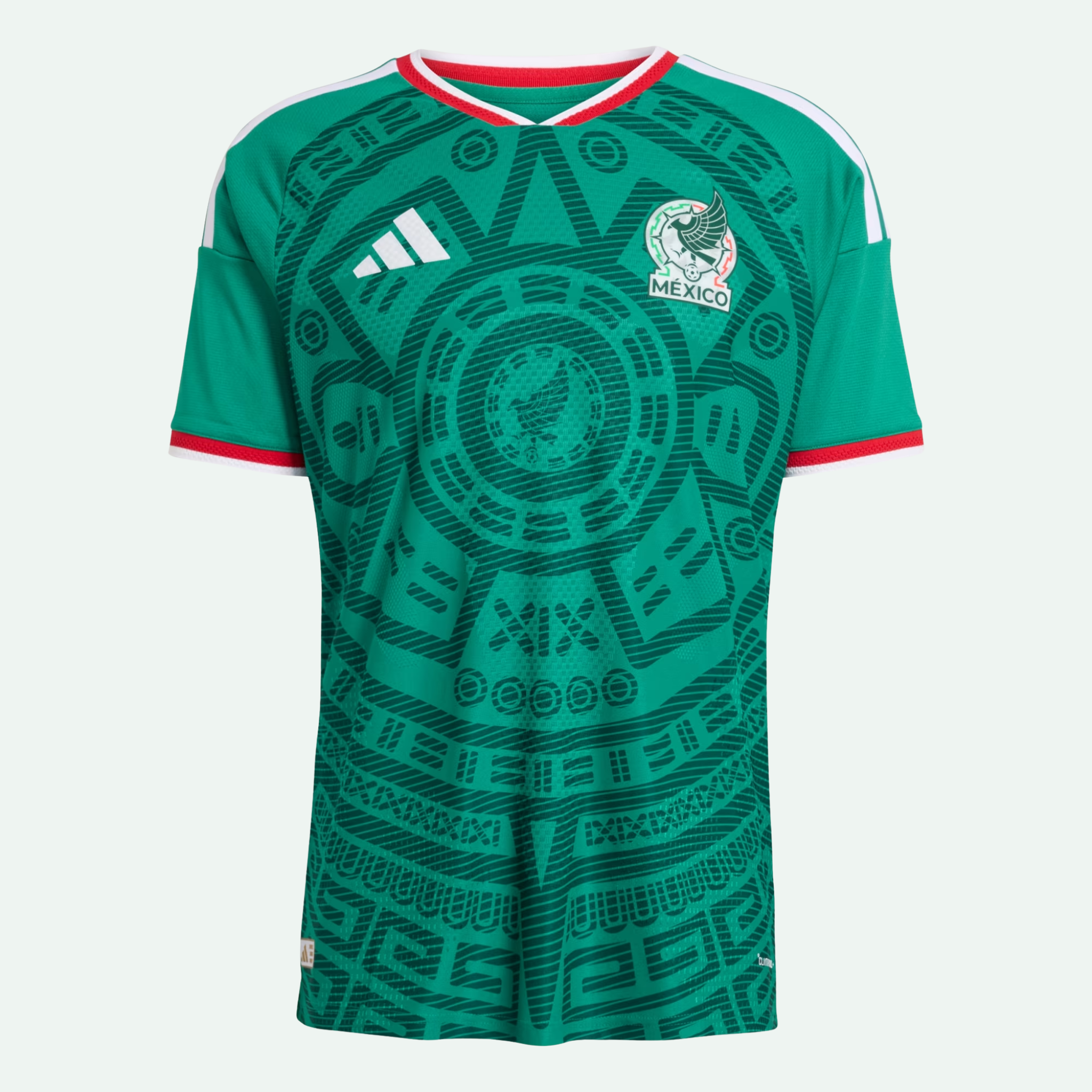 Mexico 26 Home Authentic Jersey