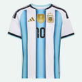 Argentina 26 Home Messi Kids Jersey