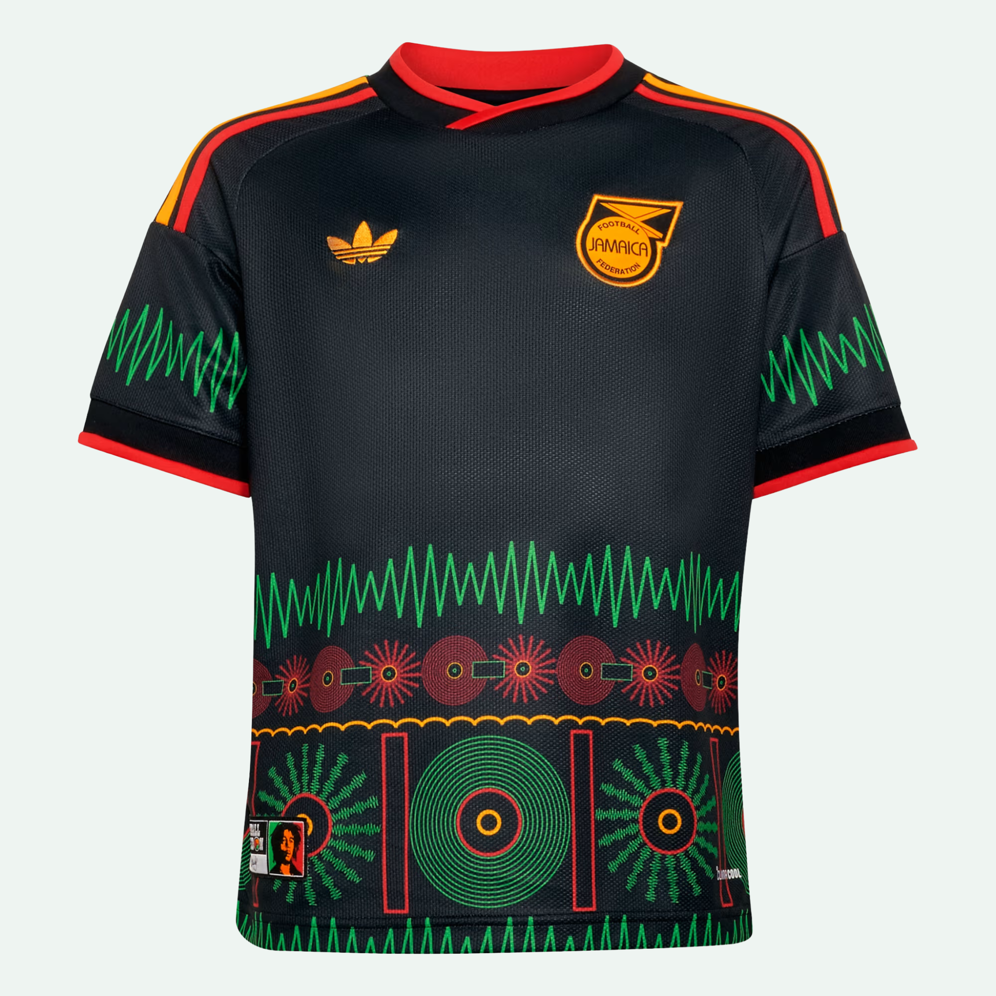 Jamaica 26 x Bob Marley Away Kids Jersey