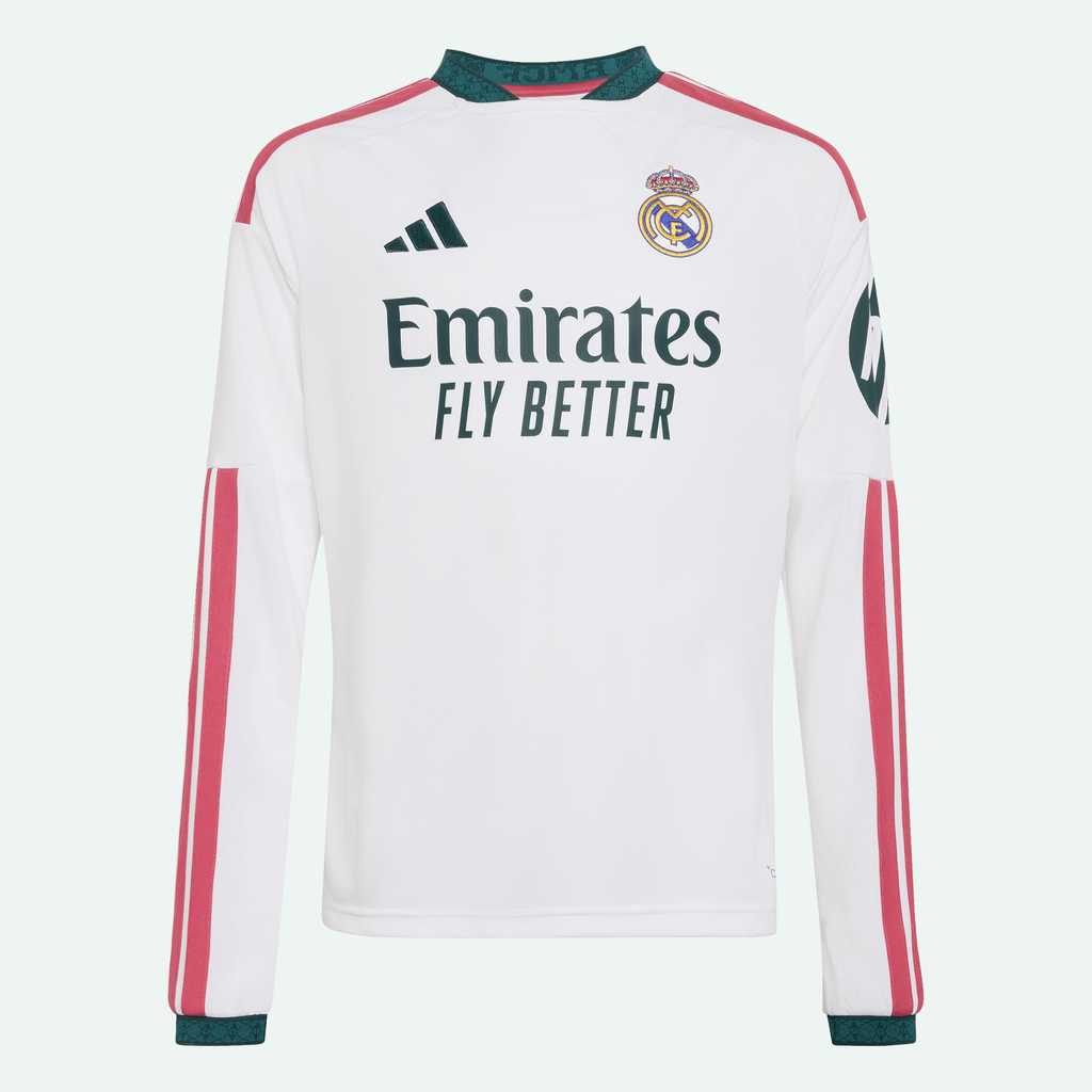 Real Madrid 26/27 Long Sleeve Home Kids Jersey