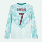 Portugal 26 Away Ronaldo Long Sleeve Jersey