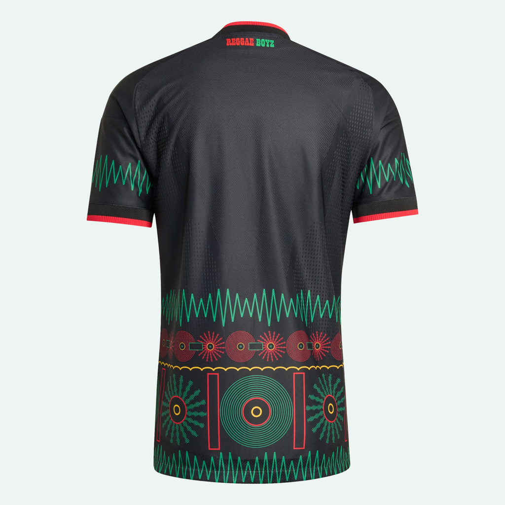 Jamaica 26 x Bob Marley Away Authentic Jersey