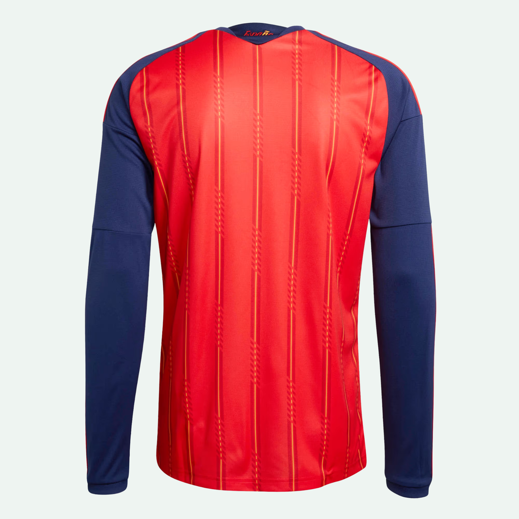 Spain 26 Home Long Sleeve Jersey