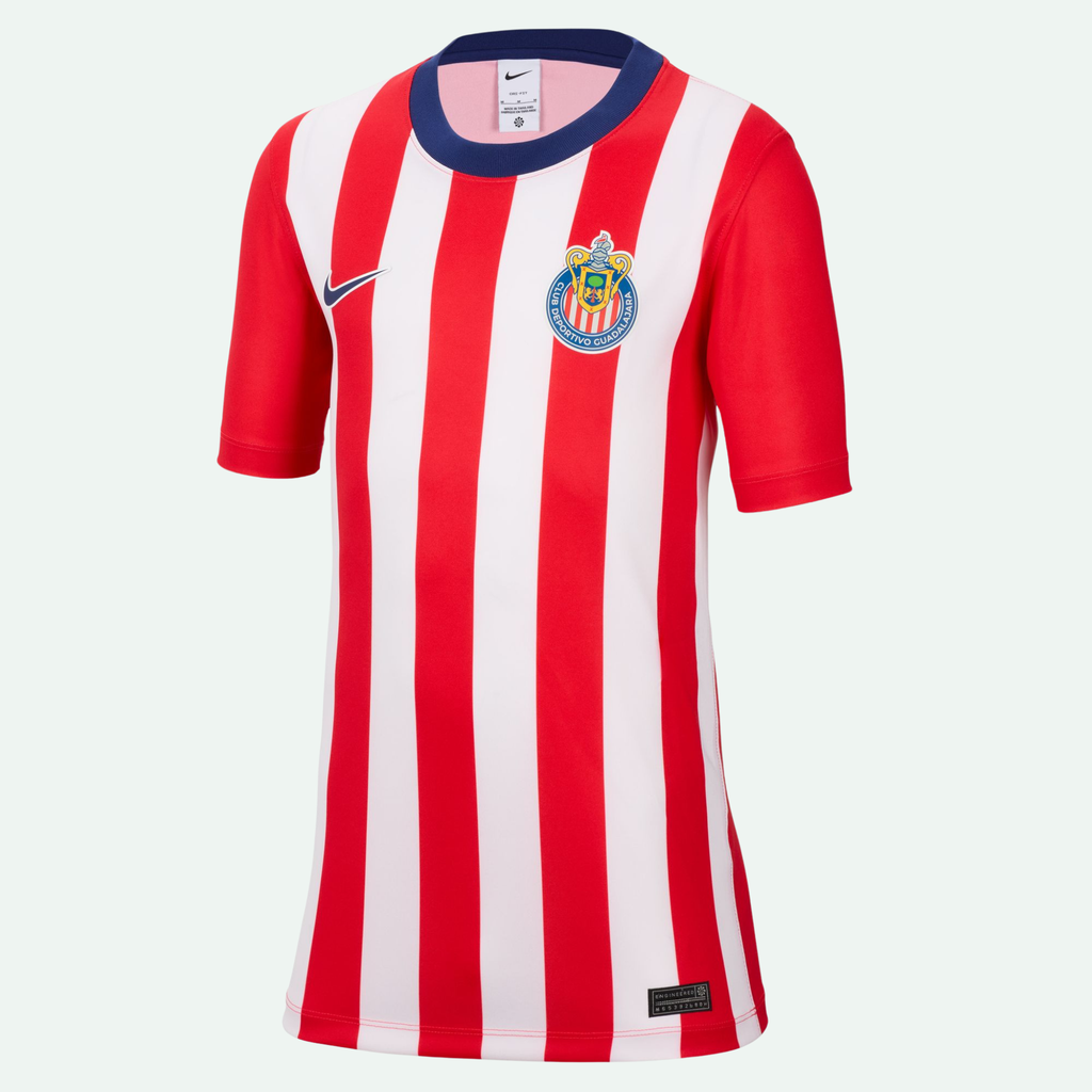 C.D. Guadalajara 26/27 Home Short-Sleeve Kids Top