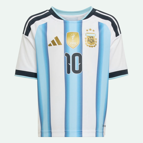 Argentina 26 Home Messi Kids Set