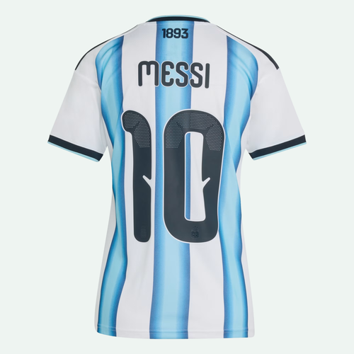 Argentina 26 Home Messi Women's Jersey