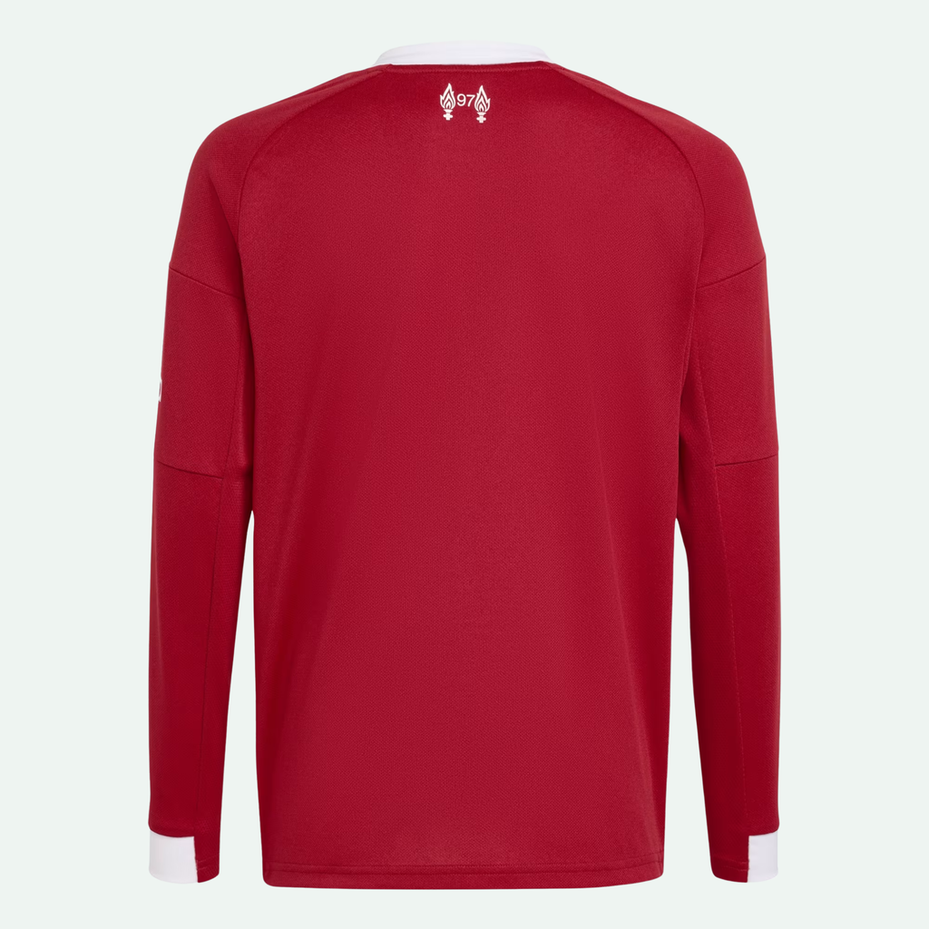 Liverpool FC 25/26 Long Sleeve Home Kids Jersey