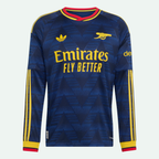 Arsenal FC 26/27 Away Authentic Long Sleeve Jersey