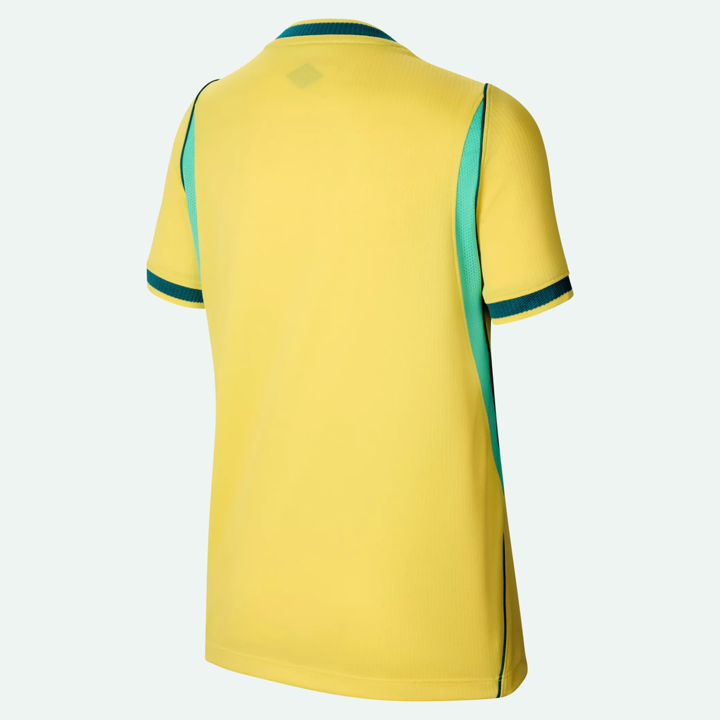 Brazil 26 Stadium Home Kids Jersey