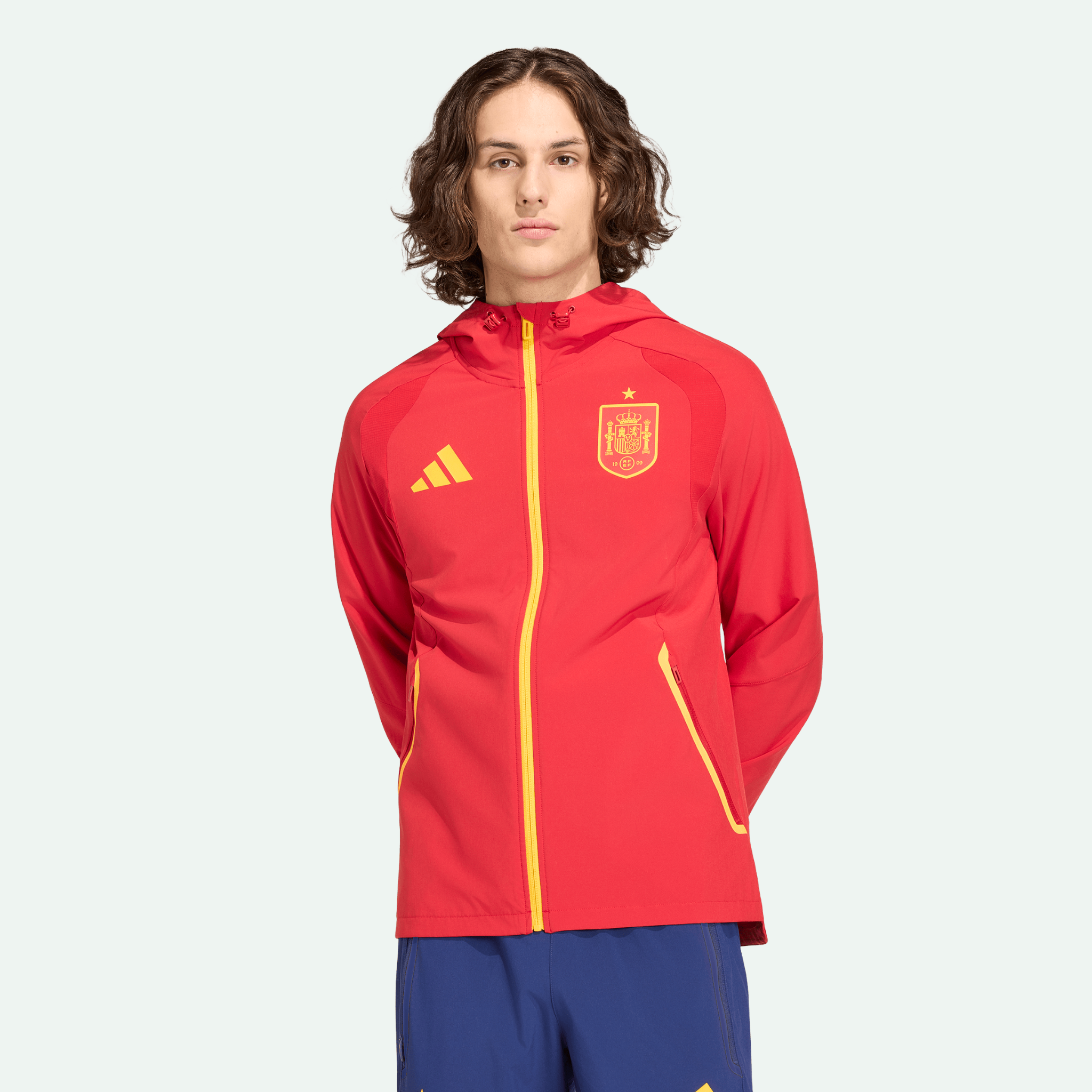 Spain Tiro Travel Full Zip Windbreaker Jacket