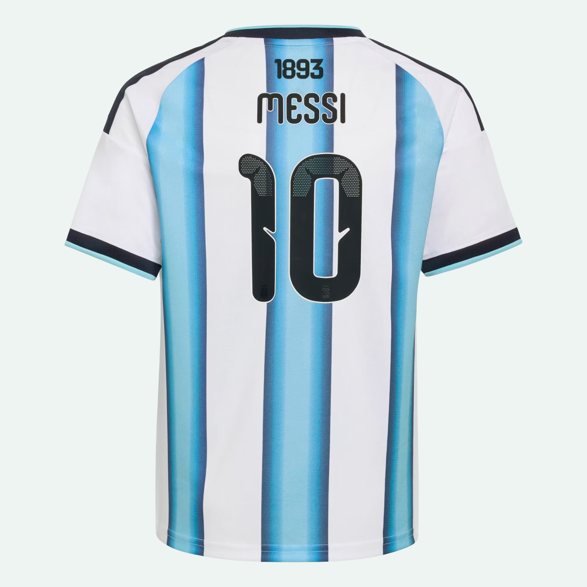 Argentina 26 Home Messi Kids Jersey