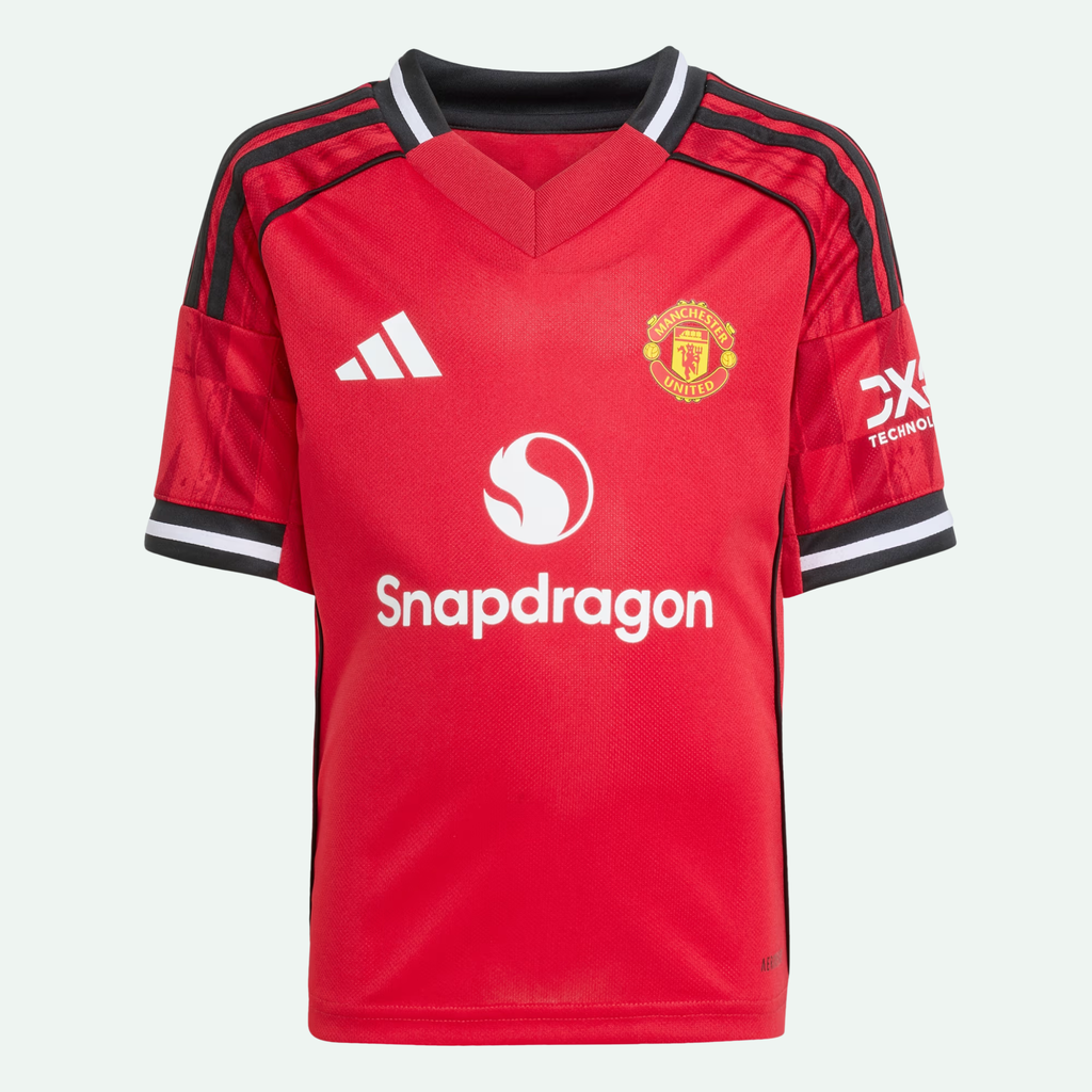 Manchester United 25/26 Home Mini Kids Kit