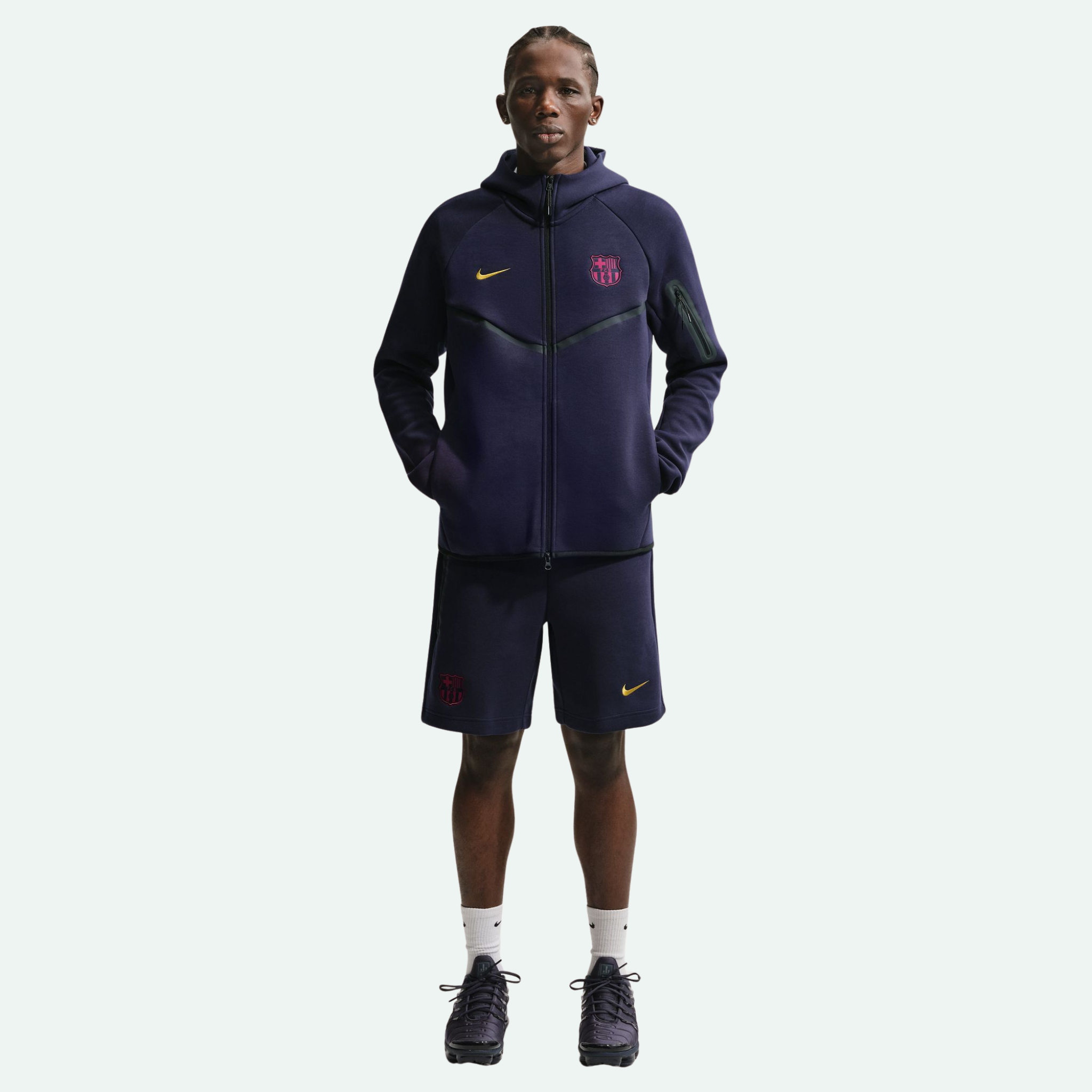 FC Barcelona Tech Fleece Windrunner Hoodie