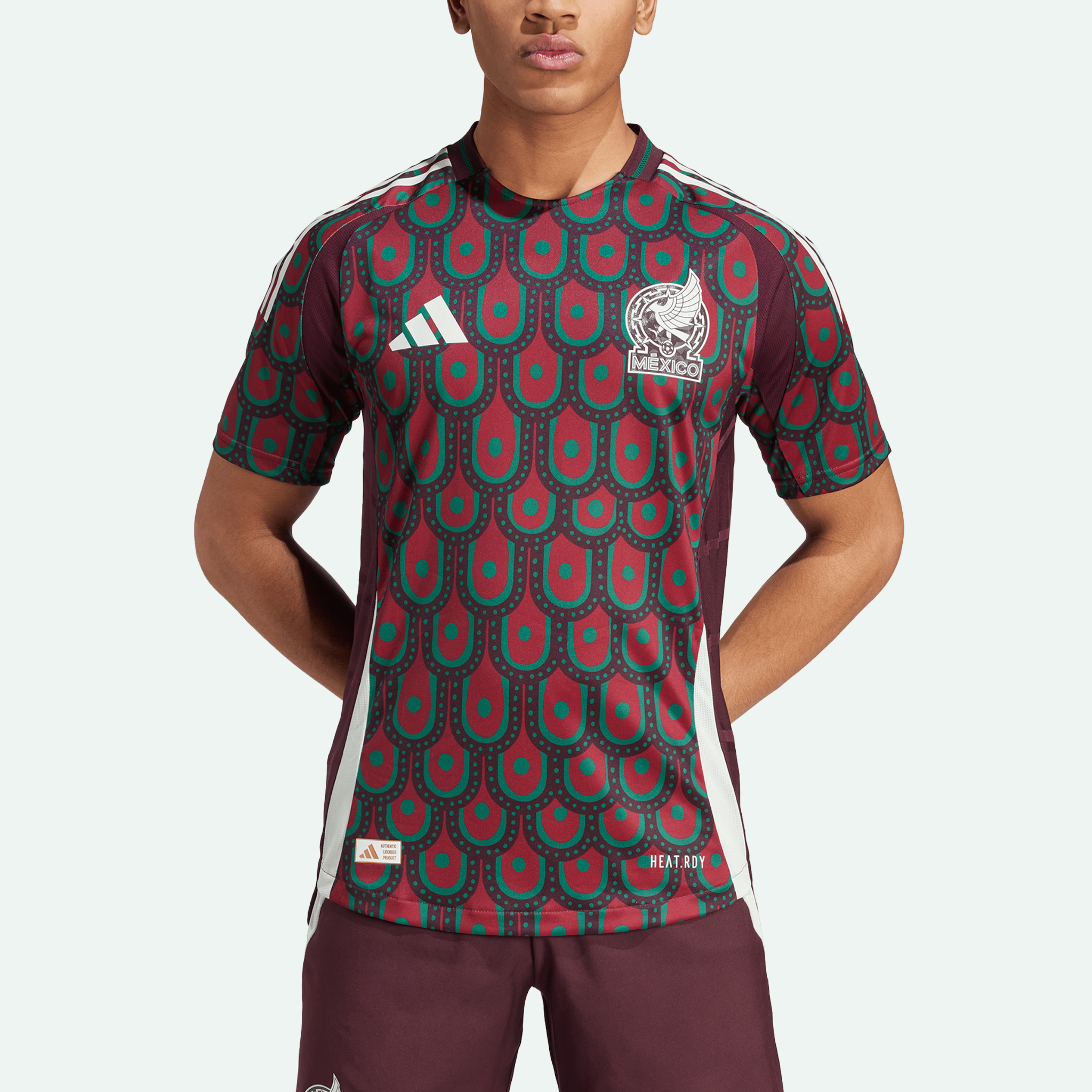 Mexico 24 Home Authentic Jersey