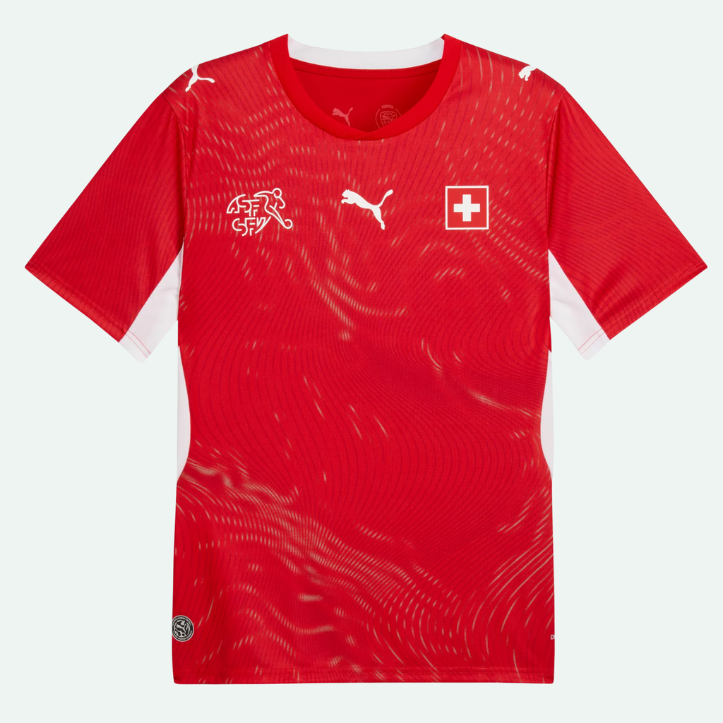 Switzerland 26 Home Jersey