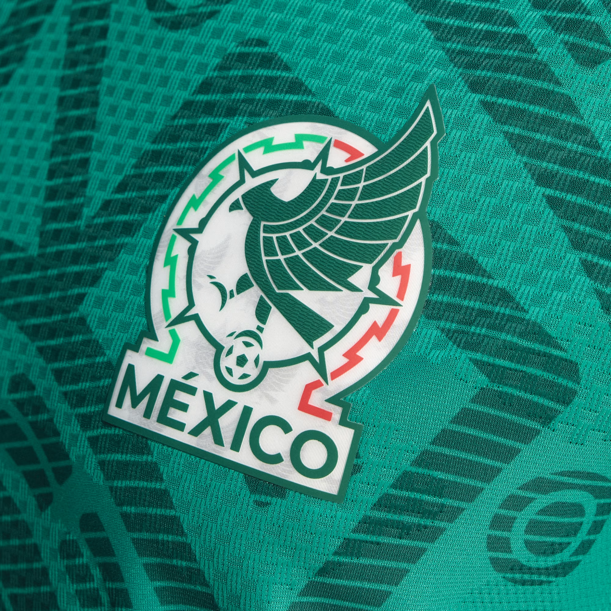 Mexico 26 Home Authentic Long Sleeve Jersey