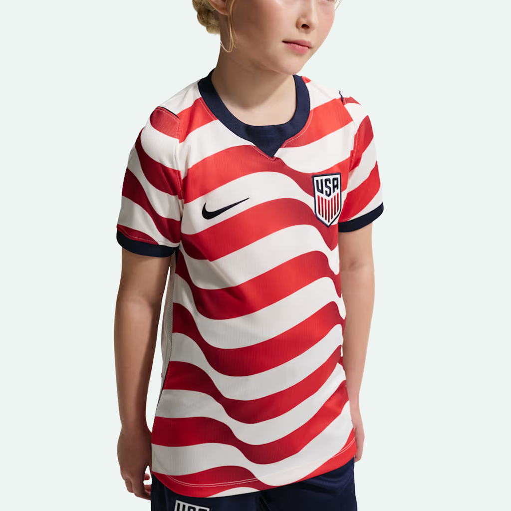 USA MNT 26 Stadium Home Kids Jersey