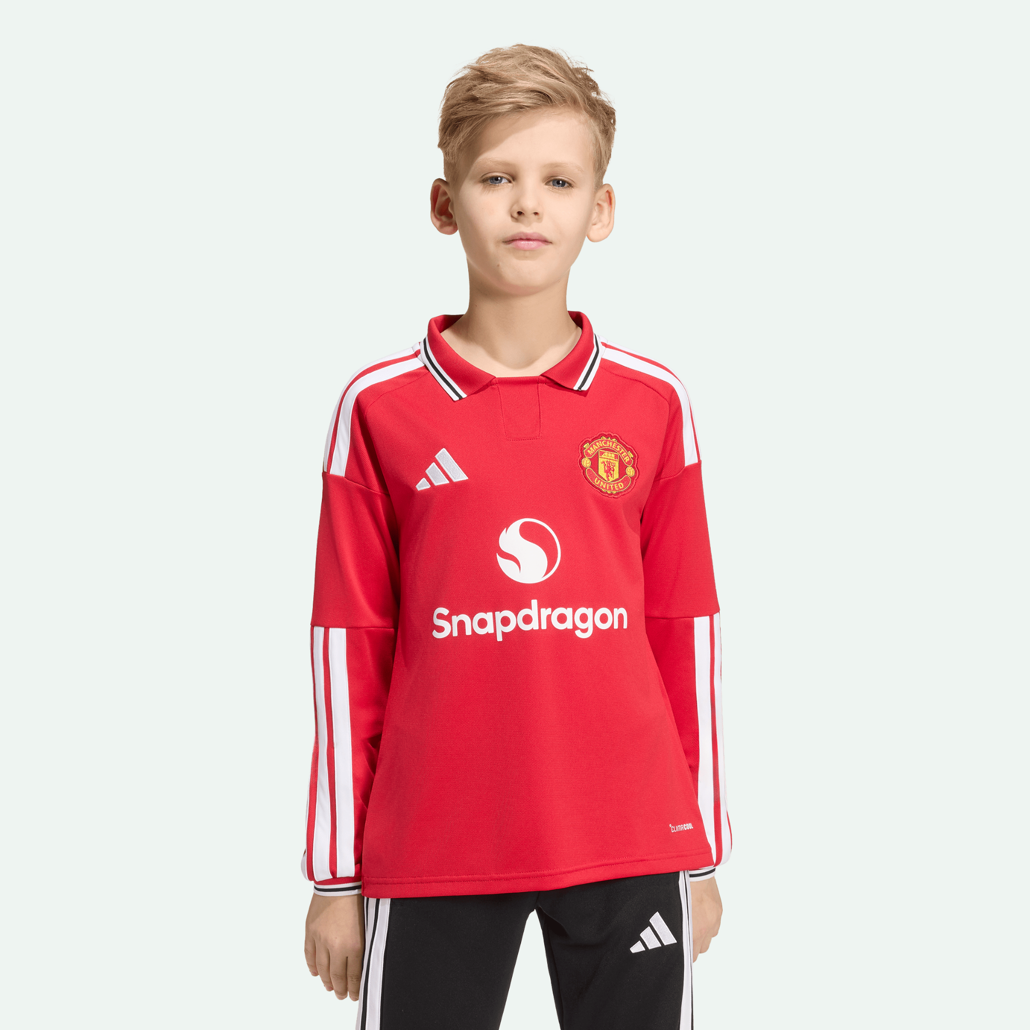 Manchester United 26/27 Home Long Sleeve Kids Jersey