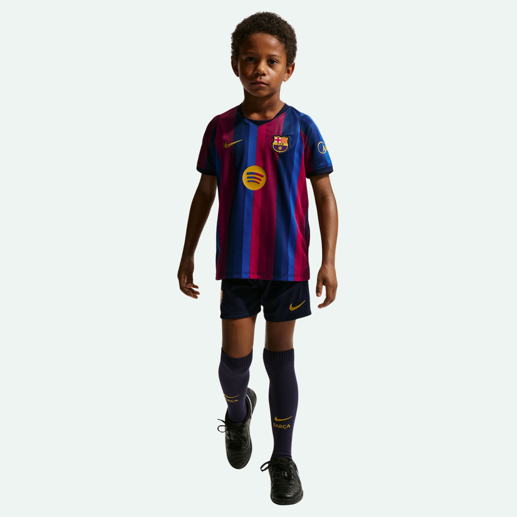 FC Barcelona 26/27 Stadium Home Little Kids Set