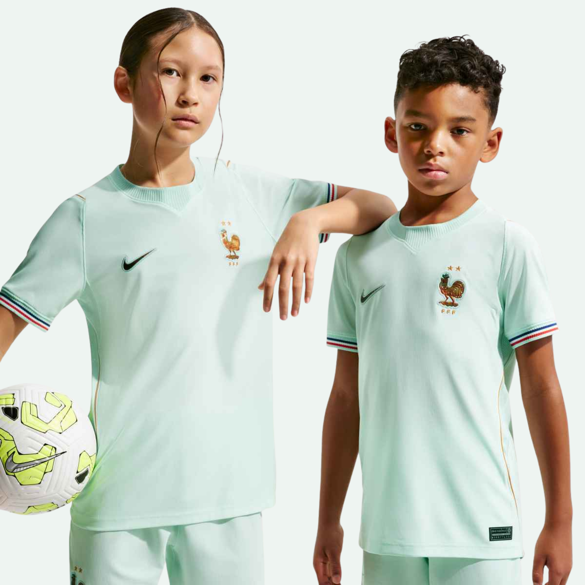 France 26 Stadium Away Kids Jersey