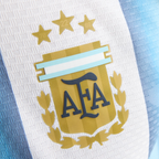 Argentina 26 Home Messi Authentic Jersey