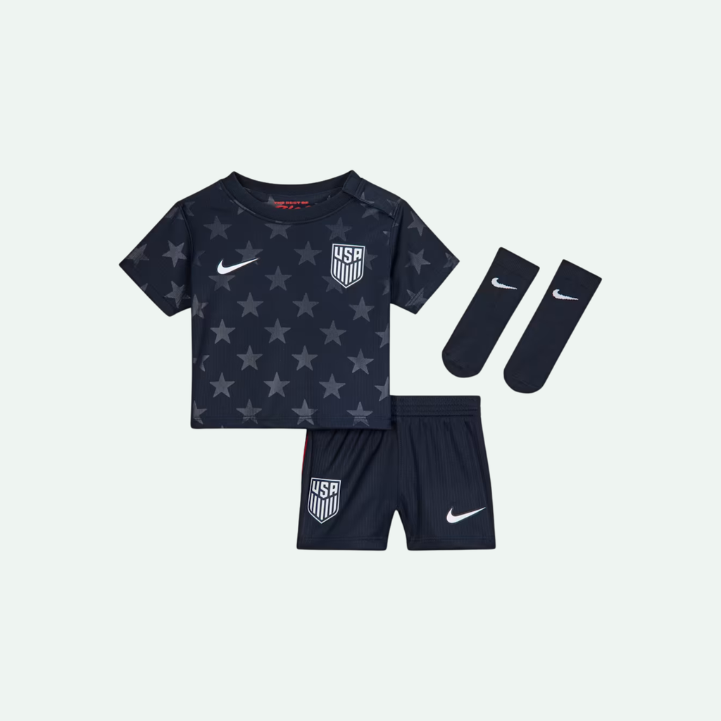 USA MNT 26 Stadium Away Baby Kit