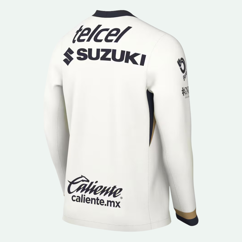 Pumas UNAM 25/26 Stadium Home Long Sleeve Jersey