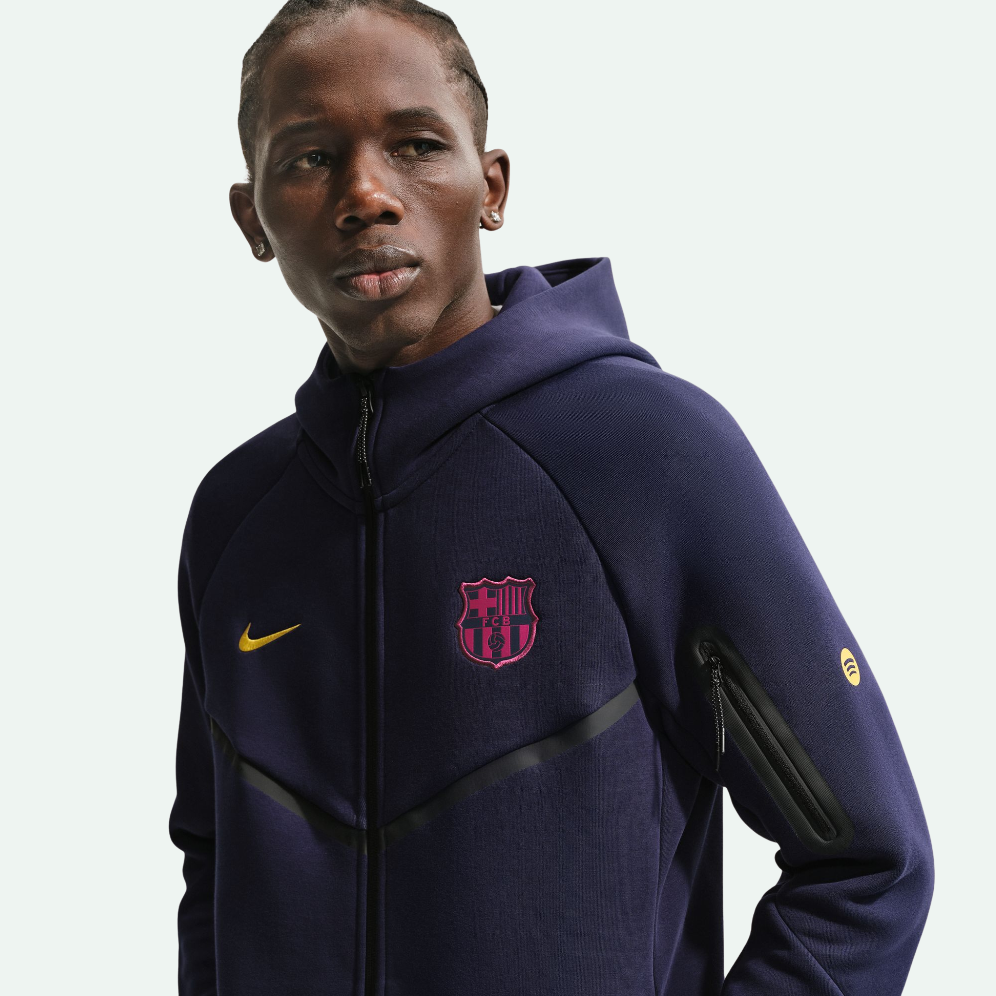 FC Barcelona Tech Fleece Windrunner Hoodie