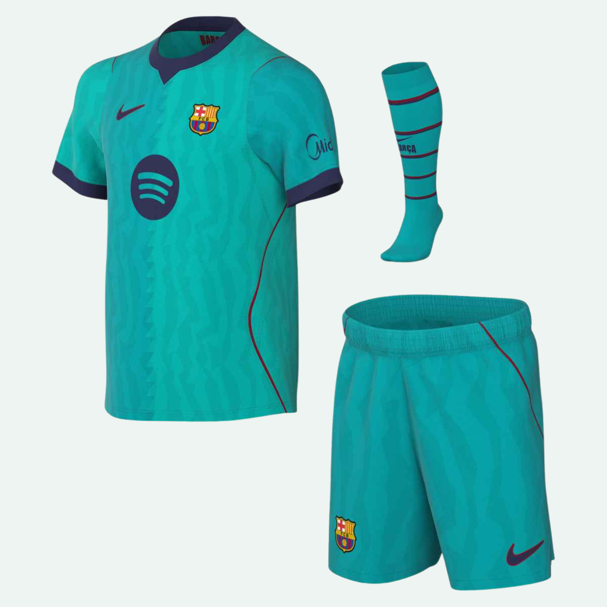 FC Barcelona 26/27 Stadium Third Little Kids Set