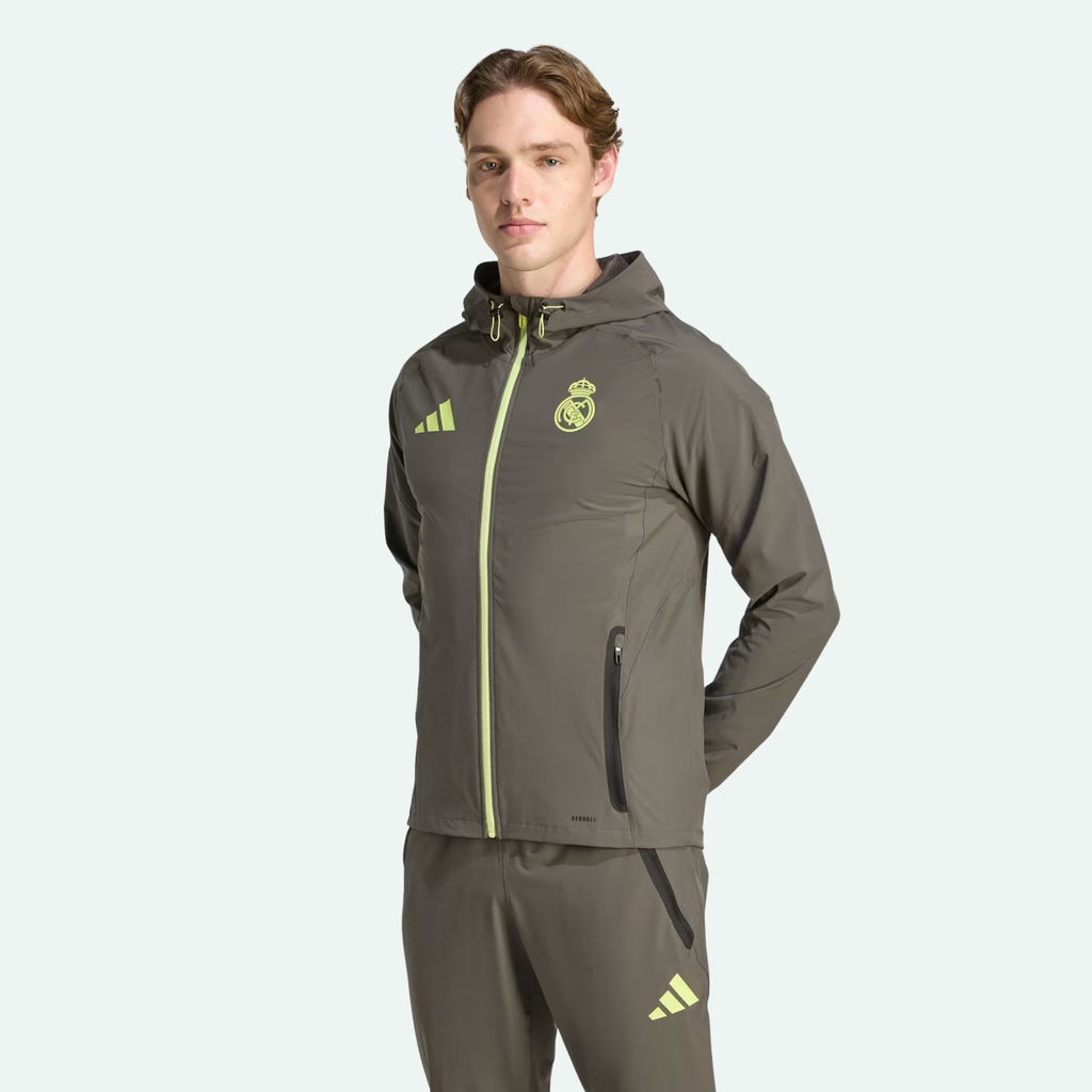 Real Madrid Tiro 25 VIS Tech Travel Jacket