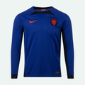 Netherlands 22 Stadium Away Long Sleeve Jersey