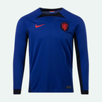 Netherlands 22 Stadium Away Long Sleeve Jersey