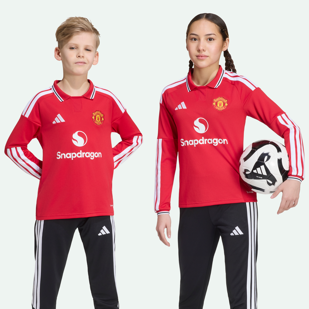Manchester United 26/27 Home Long Sleeve Kids Jersey