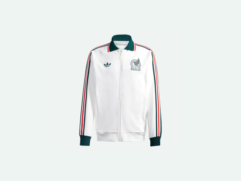 White adidas Mexico Jacket